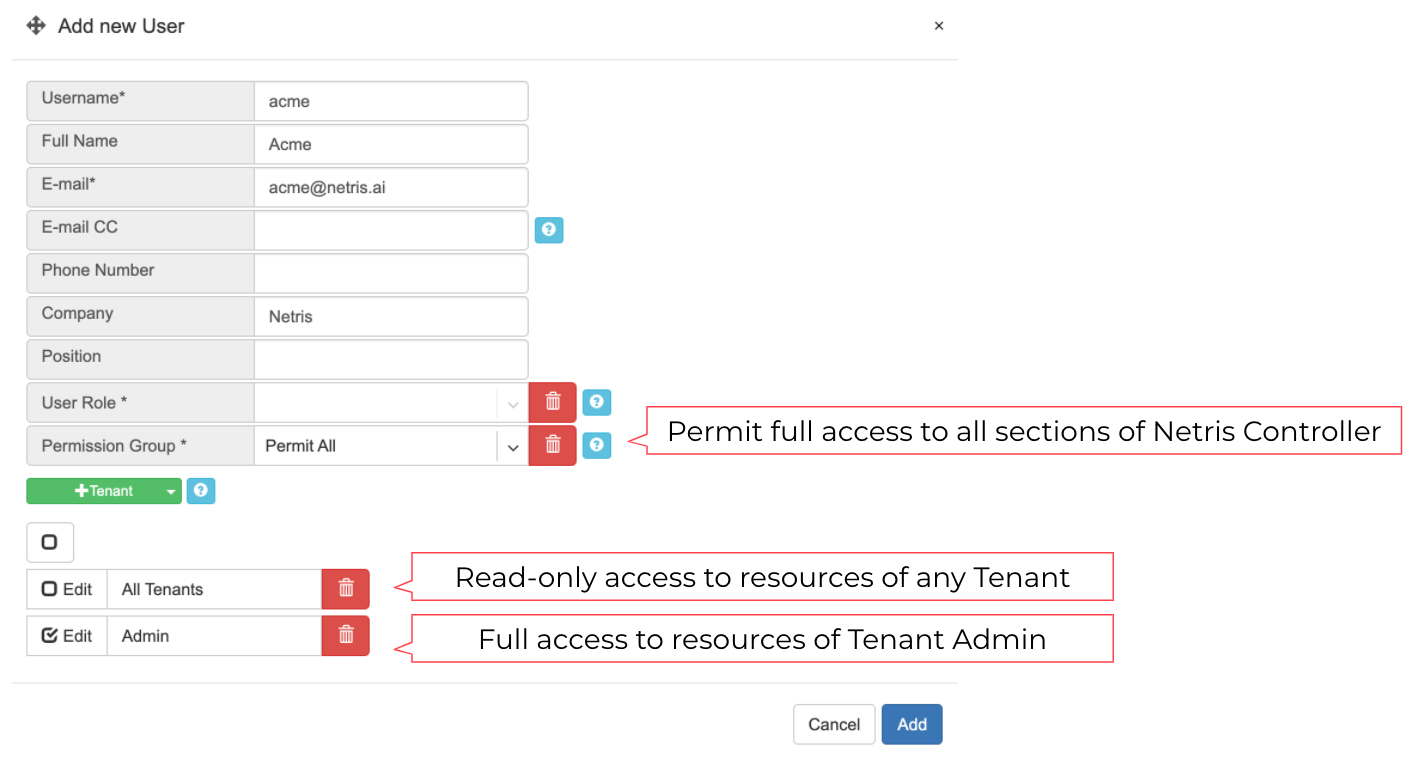 User Management