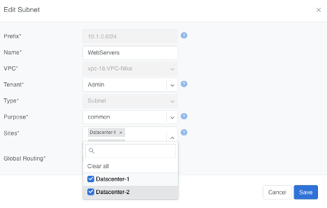 Multisite V-Net
